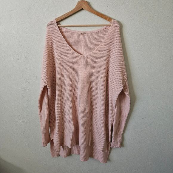 Free People Knit Oversized Sweater - Size XS/S - Picture 1 of 7